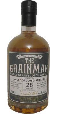 Invergordon 1987 MBl The Grainman Bourbon Cask #905752 47.7% 700ml