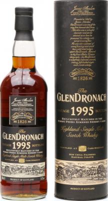 Glendronach 1995 Vintage Bottling Pedro Ximenez Sherry Casks Taiwan Exclusive 54.3% 700ml