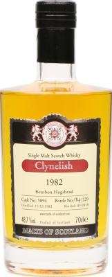 Clynelish 1982 MoS Bourbon Hogshead #5894 48.7% 700ml