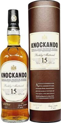 Knockando 15yo Richly Matured 43% 700ml