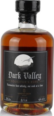 Dark Valley Solicitor's Robe DVW Single Cask Bourbon 65.8% 500ml