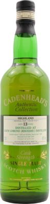 Old Rhosdhu 1985 CA Authentic Collection 13yo Oak Cask 60% 700ml