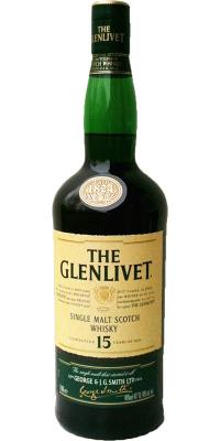 Glenlivet 15yo Travel Retail Exclusive 40% 1000ml