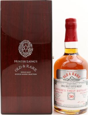 Speyside's Finest Distillery 1964 HL Old & Rare A Platinum Selection Refill Sherry Butt 40.2% 700ml