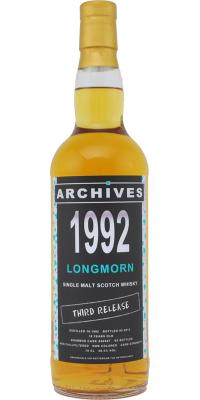 Longmorn 1992 Arc 3rd Release Bourbon #86607 48.5% 700ml