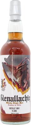 Glenallachie 1981 UD Private Bottling for Dragons Belges Baril Prive 65.4% 700ml