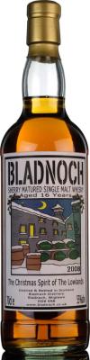 Bladnoch Christmas Spirit Sherry Butt #2610 55% 700ml