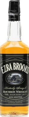 Ezra Brooks Black Label New American White Oak Barrels 45% 750ml