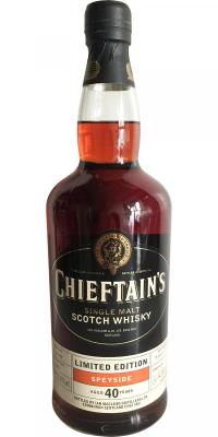 Chieftain's Speyside 40yo Limited Edition 50.8% 700ml