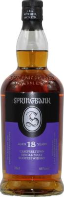 Springbank 18yo 2022 46% 700ml