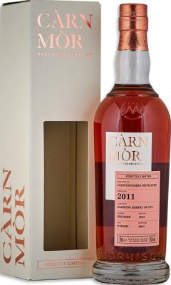 Glentauchers 2011 MSWD Carn Mor Strictly Limited Oloroso Sherry Butts 47.5% 700ml