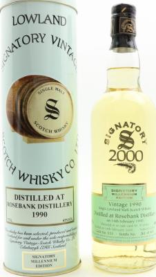 Rosebank 1990 SV Oak Casks 534 + 35 43% 700ml