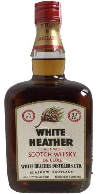 White Heather Blended Scotch Whisky De Luxe 43% 750ml