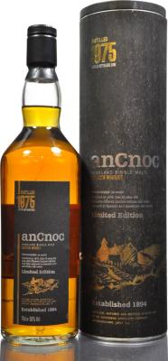 An Cnoc 1975 Limited Edition Spanish & American Oak Casks 50% 700ml