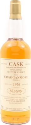 Cragganmore 1976 GM Original Cask Natural High Strength 56.6% 750ml