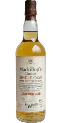 Royal Brackla 1976 McC Single Cask Cask Strength Refill Sherry #6923 59.4% 700ml