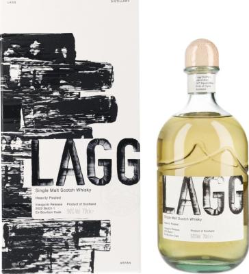 Lagg 2019 Inaugural Release Bourbon Barrel Batch 1 50% 700ml