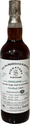 Craigellachie 2009 SV The Un-Chillfiltered Collection Cask Strength 55.4% 700ml