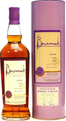 Benromach 5yo Sassicaia Wood Finish 45% 700ml