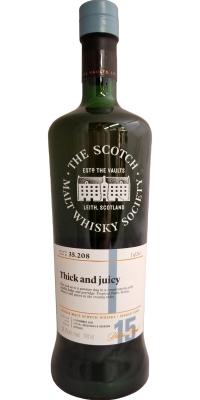 Glen Moray 2002 SMWS 35.208 1st Fill Ex-Bourbon Hogshead 58.1% 750ml