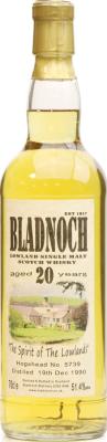 Bladnoch 1990 The Spirit of the Lowlands #5739 51.4% 700ml