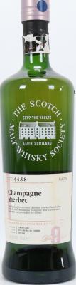 Mannochmore 2008 SMWS 64.98 champagne sherbet Refill Ex-Bourbon Barrel 64.98 60.5% 700ml