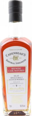 Bunnahabhain 9yo CA Authentic Collection Red wine hogshead since Aug 2019 58% 700ml