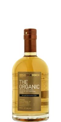 Bruichladdich The Organic MID Coul Coulmore Mains of Tullibardine Farms American Oak Casks 46% 500ml