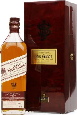 Johnnie Walker The Commemorative 1920 Edition Limited Bottling Batch VIII 48% 700ml