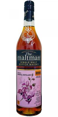 Imperial 1995 MBl The Maltman Sherry Finish #400 HNWS Taiwan 49.5% 700ml