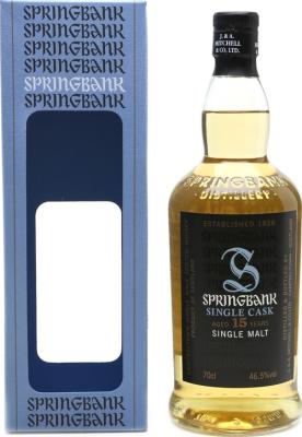 Springbank 15yo Single Cask Fresh Rum The Nectar 46.5% 700ml