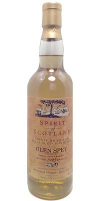 Glen Spey 1995 GM Spirit of Scotland 43% 700ml