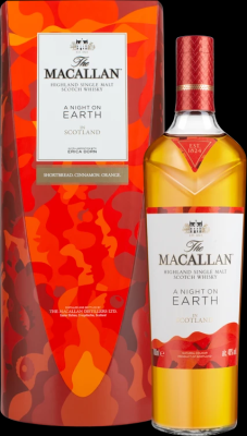 Macallan A Night on Earth in Scotland Seasonal Release 2021 Bourbon & Sherry 43% 750ml