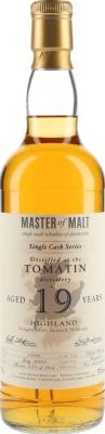 Tomatin 1989 MoM Single Cask Series Refill Sherry Hogshead 57.6% 700ml