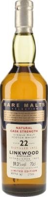 Linkwood 1972 Rare Malts Selection 59.3% 700ml