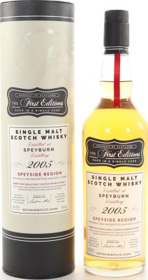 Speyburn 2005 ED The 1st Editions Sherry Butt HL 14654 56.2% 700ml