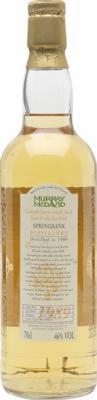 Springbank 1978 MM Bourbon Cask 46% 700ml