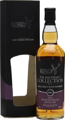 Bunnahabhain 2005 GM The MacPhail's Collection 43% 700ml