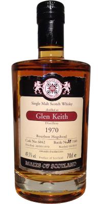 Glen Keith 1970 MoS Bourbon Hogshead #6042 49.1% 700ml