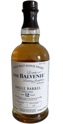 Balvenie 12yo Single Barrel Bourbon Cask #5631 47.8% 700ml
