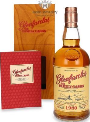 Glenfarclas 1980 The Family Casks Release W17 Refill Hogshead #1414 44.5% 700ml