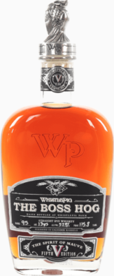 WhistlePig The Boss Hog 5th Edition The Spirit of Mauve Calvados Barrel Finish 95 57.9% 750ml