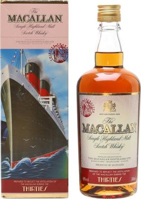 Macallan Travel Series Thirties 40% 500ml