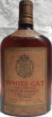 White Cat Very Fine Old Scotch Whisky Andrew MacKenzie & Co 43% 750ml