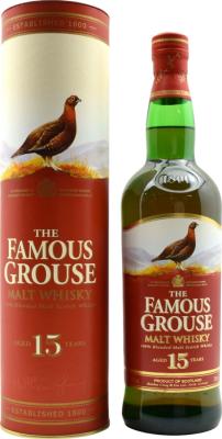 The Famous Grouse 15yo Malt Whisky 43% 700ml