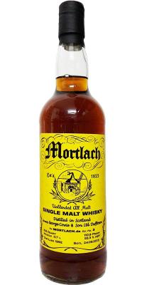 Mortlach 1992 Mde Edition #3 First Fill Sherry Hogshead 55.3% 700ml