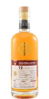 Craigellachie 2006 HoMc The Vintage Collection Monthelie 1yo Cru #8153 46.5% 700ml