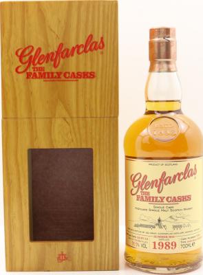 Glenfarclas 1989 The Family Casks Release S16 Refill Sherry Hogshead #7300 56.5% 700ml