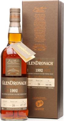 Glendronach 1992 Single Cask Sherry Cask 26yo 51.8% 700ml