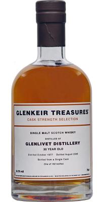 Glenlivet 1977 TWS Glenkeir Treasures Cask Strength Selection 56.2% 700ml